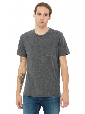 Bella + Canvas 3021 Men's Jersey Short-Sleeve Pocket T-Shirt